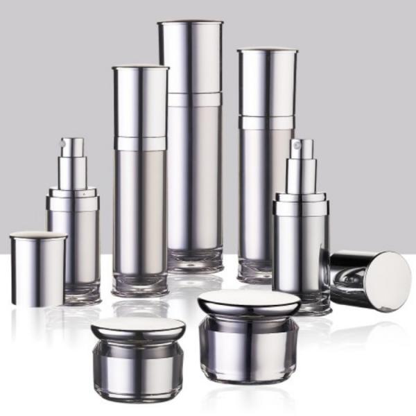 Frosting Acrylic Lotion Bottle Cosmetic Packaging Set 30ml 50ml 80ml 120ml 15g 20g 30g