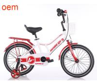 Bicicletas de treino infantil de 16 polegadas 4 rodas OEM