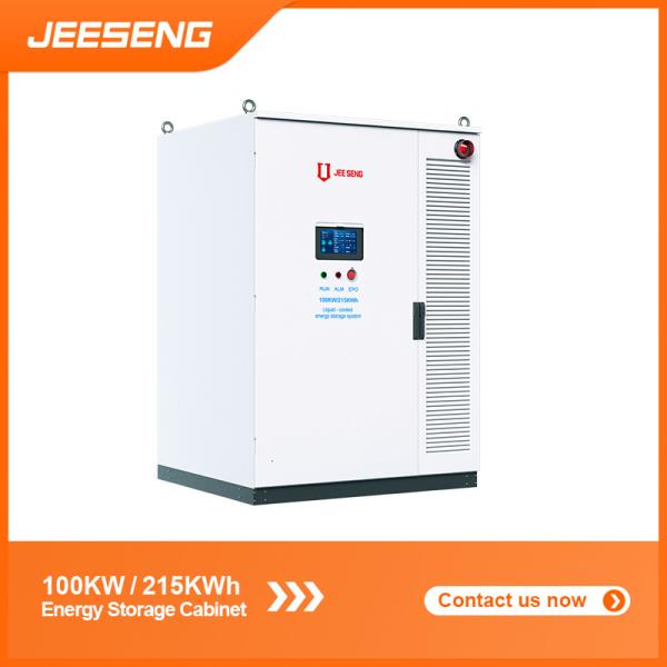 100KW 215KWh Liquid cooled Energy Storage Cabinet For Industrial and Commercial Energy Storage System