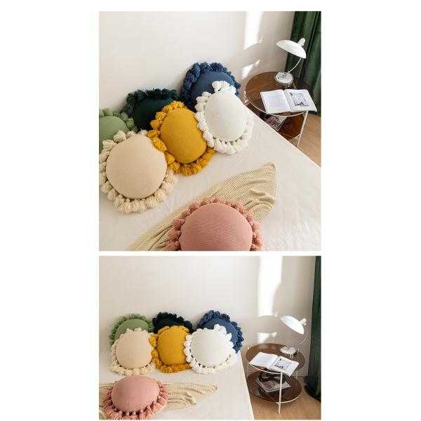 Contemporary Woven Throw Pillows for Western Home Decor in Sophisticated Style