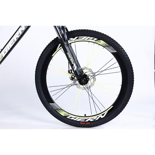 Горный велосипед из углеродистой стали Mtb с вилкой и 40 мм трехстенной ремнем