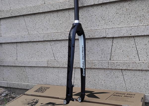 Aluminum 29er Rigid Custom Bike Forks 100 X 15 Thru - Axle Disc Brake