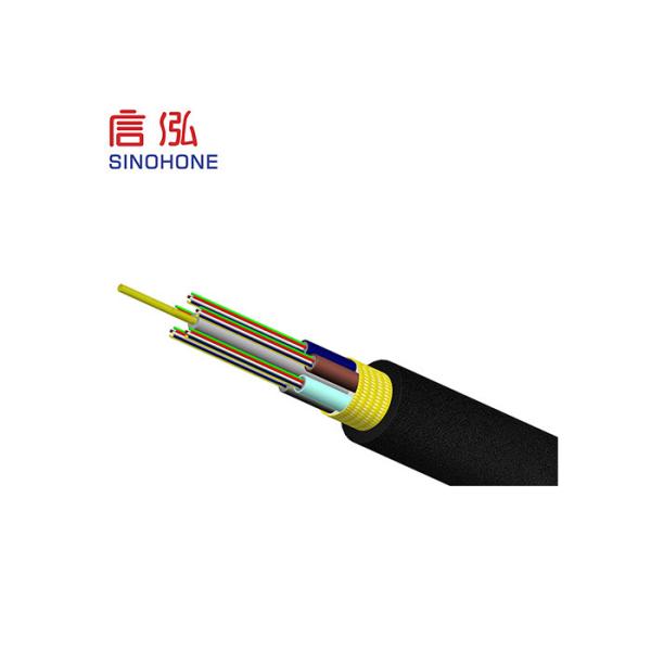 Duct Bulk Outdoor Fiber Optic Cable Anti electromagnetism Non Self Supporting
