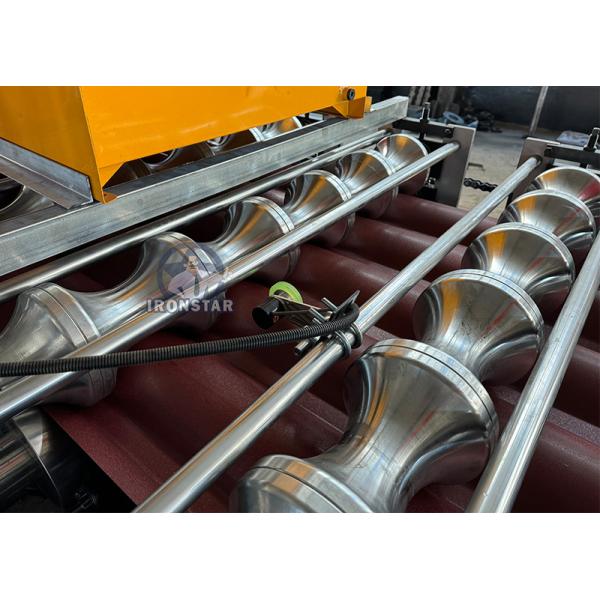 “Double Layer Roll Forming Machine 6 Rib Trapezoidal and 5 Rib Bamboo Tile 2 in 1 Roof Panel Making Machine”