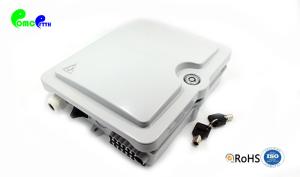 Fiber Termination Box 12 Ports Small Dimension Wall Mount Fiber Enclosure Ultra