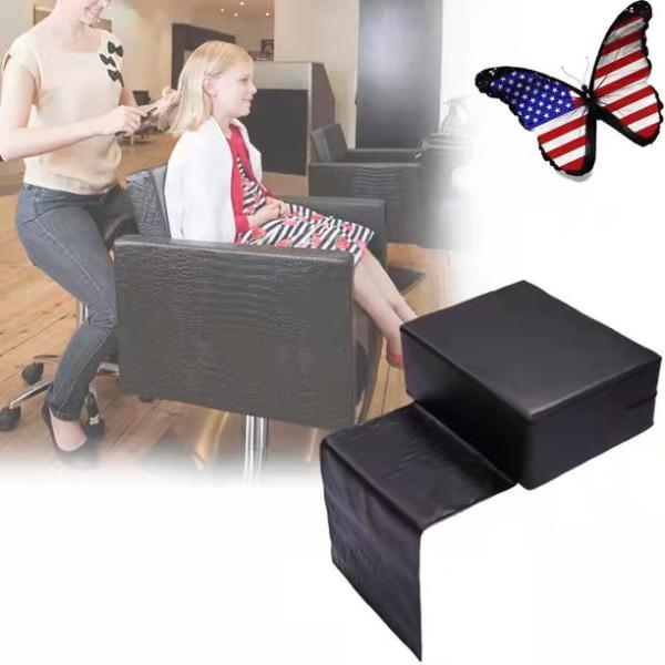 Child Hair Cutting Styling Chair 30 Days Production Lead Time Foam PU Leather Cushion