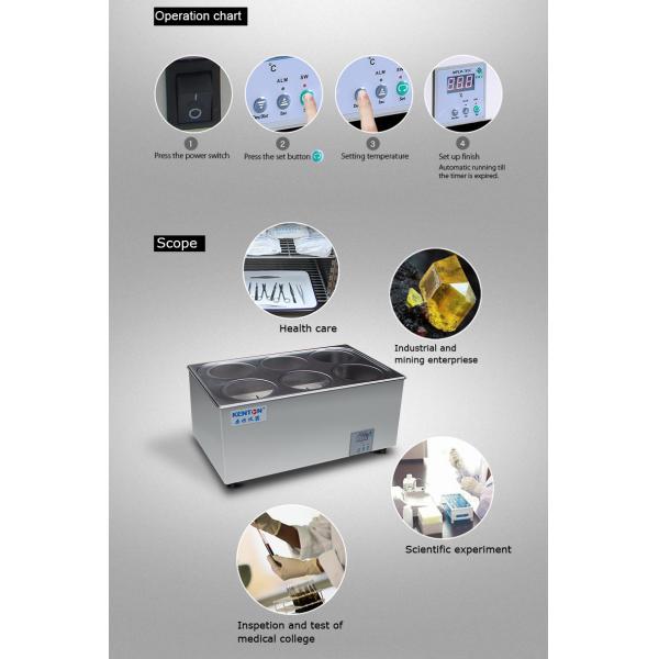 Medical Laboratory Water Bath Heating 0.5kw Circulating Water Bath