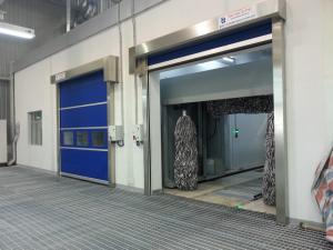 304 ステンレス スチール 高頻度使用 生産ライン 高速 PVC ドア