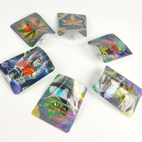 Custom Design Printed Antistatic Resealable Stand up Pouch Mylar Zipper Bags for Milk & Jelly Food Packaging Custom Sizes