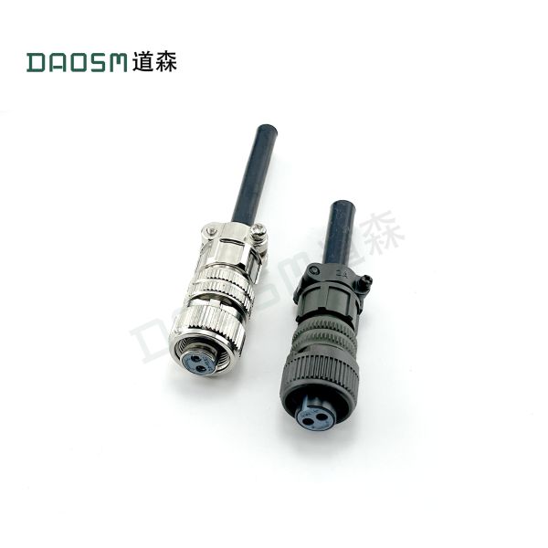 5015 High Power Connectors Silver Contact Solder Termination Aluminum Alloy Shell