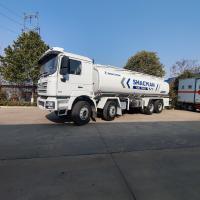 SHACMAN 8X4 Manual Transmission Oil Fuel Delivery Truck 25CBM New 351-450hp 30T GVW Multi-fuel Transport Vehicle