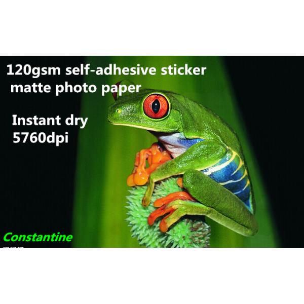 120gsm self-adhesive sticker matte inkjet photo paper