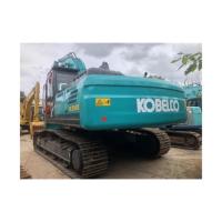 Pompes hydrauliques d'origine de 35 tonnes importation japonaise utilisée Kobelco350 Excavateur à rampe SK350