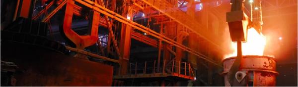 A fundição utiliza elevadores de carbono: GPC com 98,5% de carbono e baixo teor de S