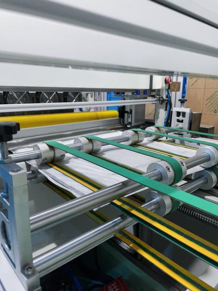 超音波原始トラペゾイドフィルターバッグの多様化生産のための15KWバッグ製造機械