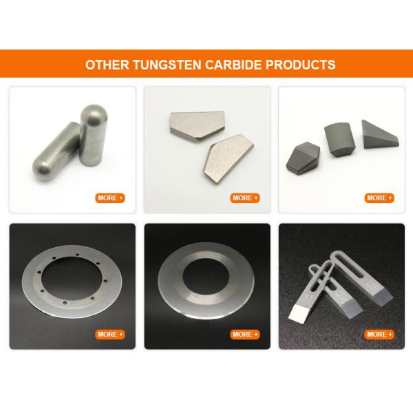 Блок плиты карбида вольфрама для пробивая плашек YG15 носит сопротивление HIP спекая с отполированным surfacement