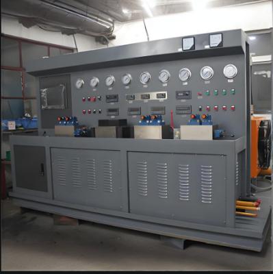 31-42MPa Pressure Loading Hydraulic Test Bench With Emergency Stop Protection