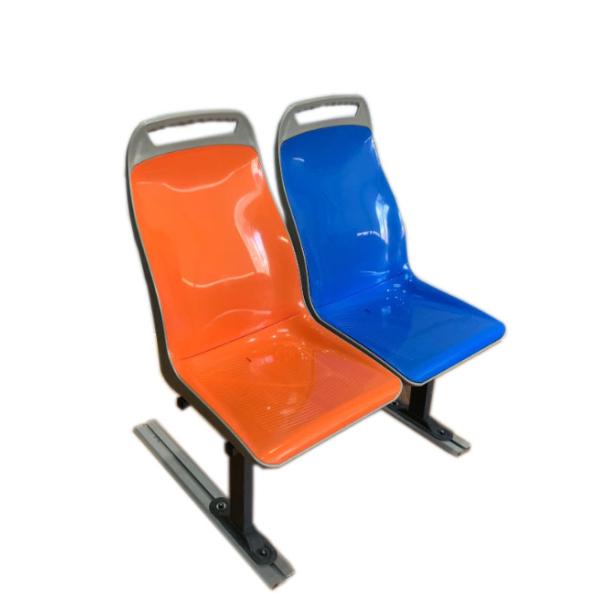Одно- и двойное пластмассовое городское автобусное пассажирское кресло