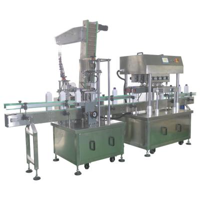 Máquina de vedação de tampas de garrafas de plástico com função de triagem e componentes do núcleo do motor