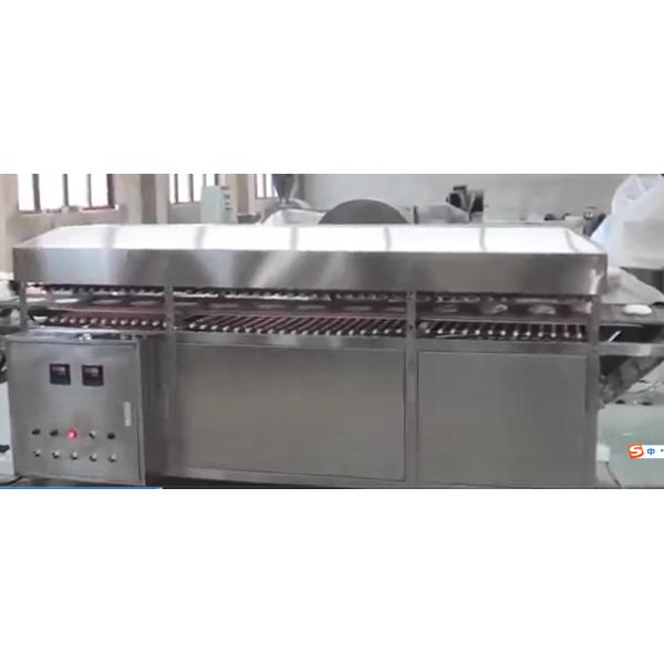 Long Naan Pancake  Round Pancake For Arab Indian Pancake Food Production Equipment Line