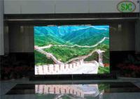 P6 pantalla LED a todo color interior flexible, pantalla comercial modificada para requisitos particulares de los anuncios del tamaño