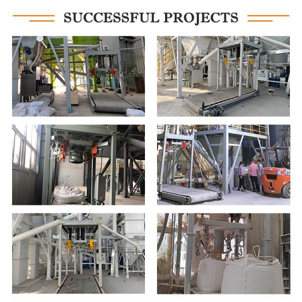Vente d'usine 500 kg 1000 kg 1 tonne 2 tonnes en vrac Jumbo Bag Machine d'emballage de sable Ciment de chaux poudre de remplissage de la machine d'emballage