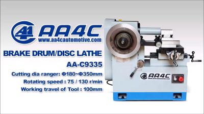 AA4C auto  vehicle brake drum brake disc lathe machine C9335