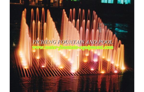 PLC Control Outdoor Pond Fountain Accessories ISO Program Control Fountain