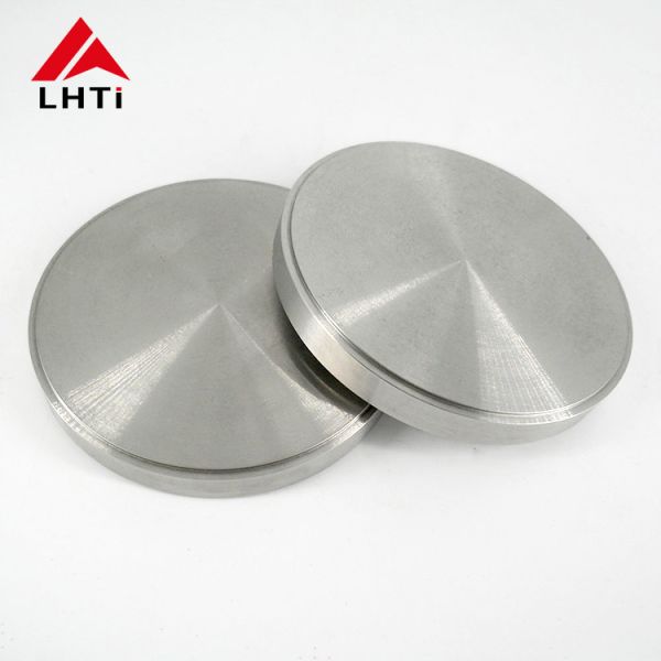 Customized Titanium Sputter Target PVD Materials 99.7% Pure Titanium Metal Disc