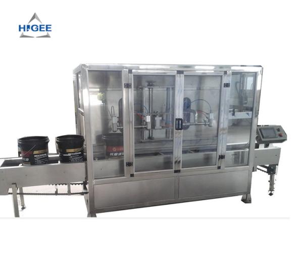 3 Phase Oil Bottling Equipment For Oil / Auto Oil Filling Machine CE Approval