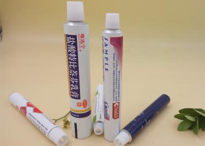 Ointment Gel Aluminum Squeeze Tube Packaging , 30g Travel Squeeze Tube