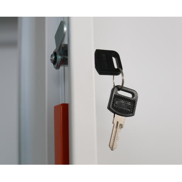 Стальной кухонный шкаф с зеркалом, коммерчески кухонный шкаф двойной двери хранения металла