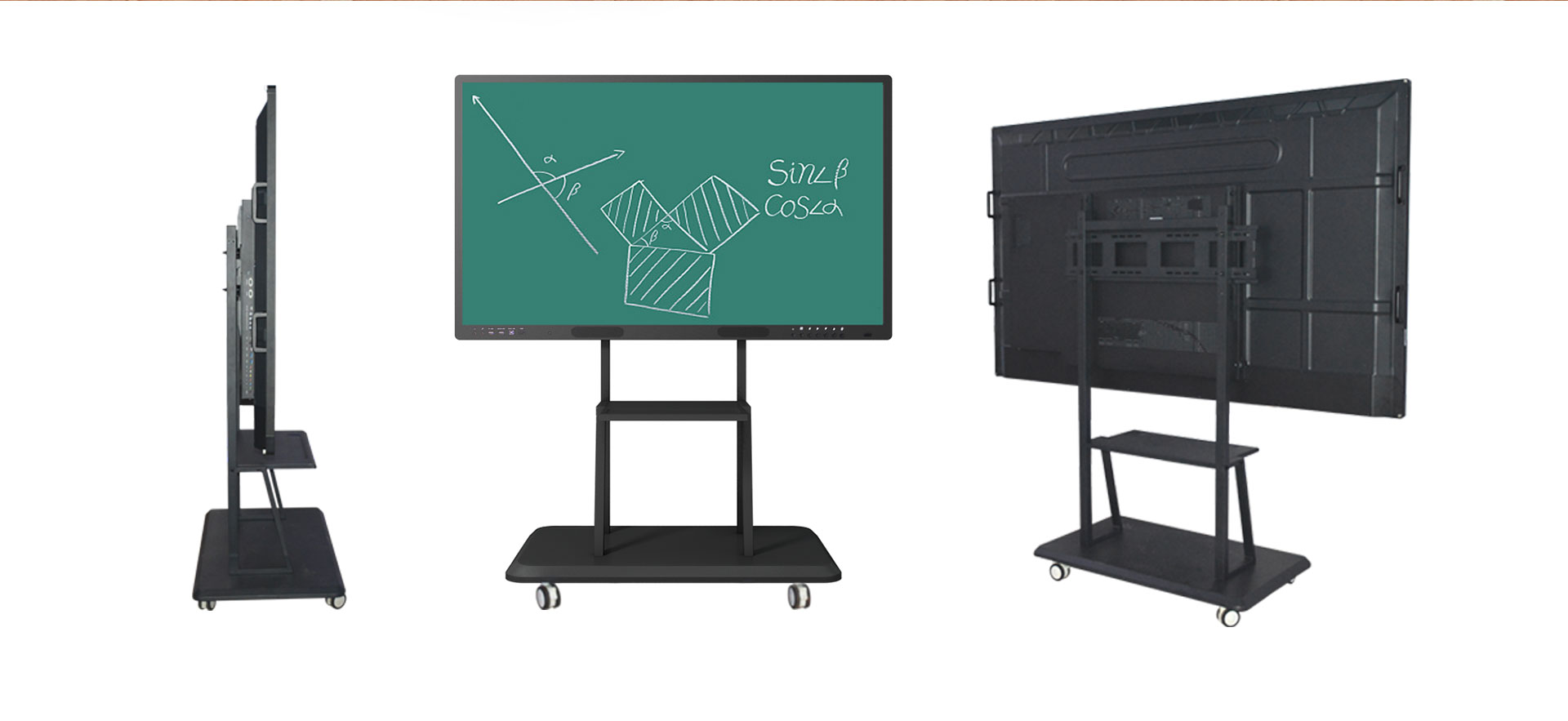 Все в одном экране касания 40KG Whiteboard 65inch экрана касания взаимодействующем онлайн 240V