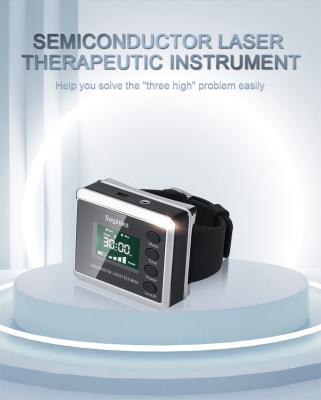 LLLT 450nm 660nm Reduces Blood Viscosity Laser Watch For Diabetes Elderly Use