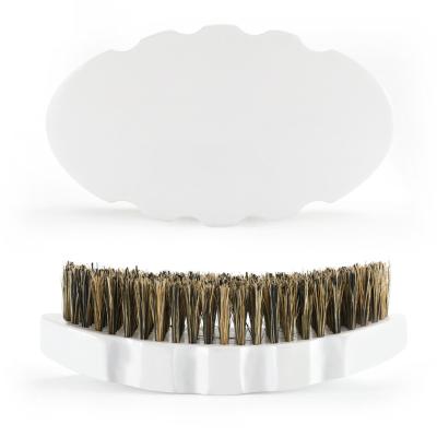 Pincel 360 Wave Brush Design personalizado Madeira de Beech Branco 100%