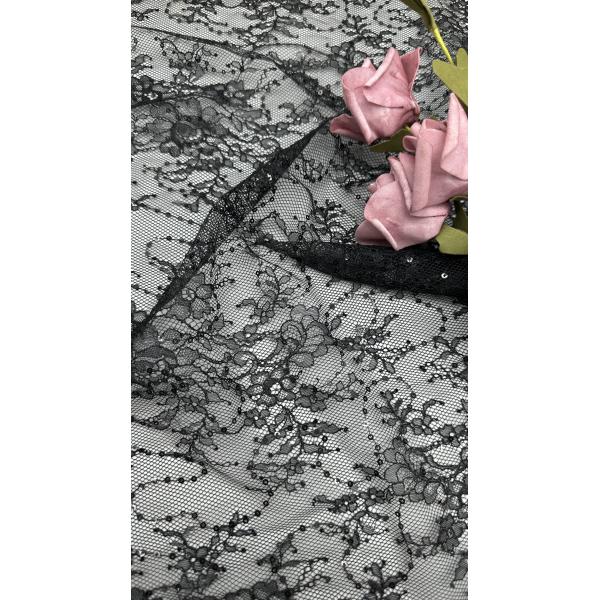 100% Cotton Embroidery Fabric Elegant And Breathe Embroidered Lace Fabric Leafy Luxury Occasion Fabric