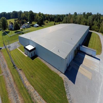Almacén robusto de acero complejo C / Z acero galvanizado Q235 para soluciones de almacenamiento duraderas