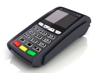 Escaner de cartão de crédito inteligente para uso de pagamento de táxi