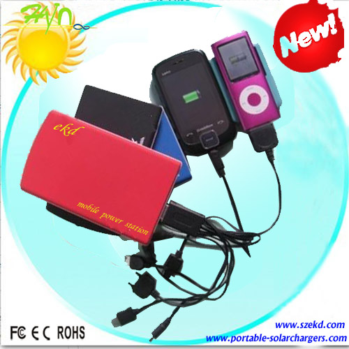 Lithium Portable USB Solar Charger For Laptop, All Kinds Of Mobile Phones And Cameras
