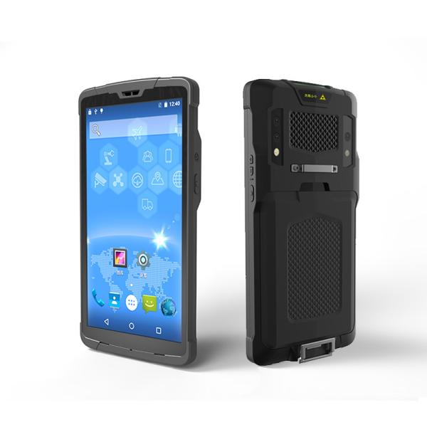 Handheld Android 8.1 Barcode Scanners Mobile Computer Newland CM60 NFC RFID Reader