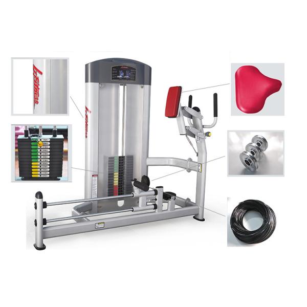 High End Life Fitness Strength Equipment , Bodybuilding Glute Exercise Machine