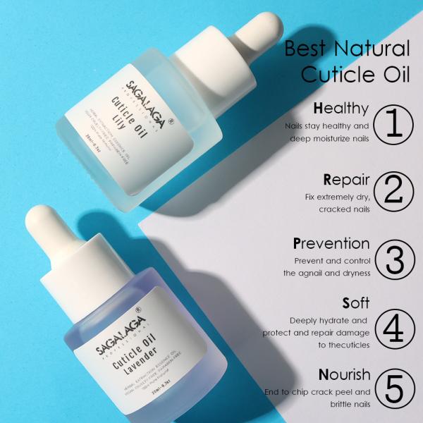 Flower Private Label Organic Nail Scented Cuticle Revitalize Oil for Dropper Bottle Non-poisonous Nail Nutrition