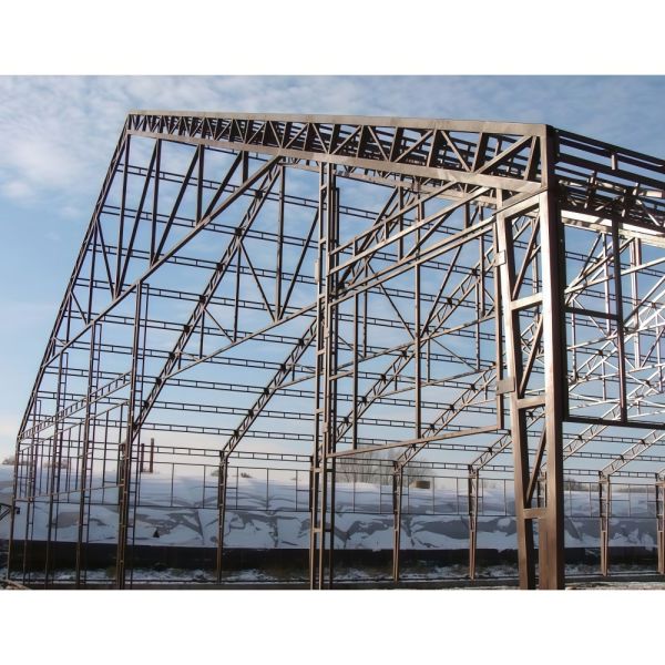 Galvanized Prefabricated PEB Steel Building Warehouse For Industrial Storage Anti Seismic
