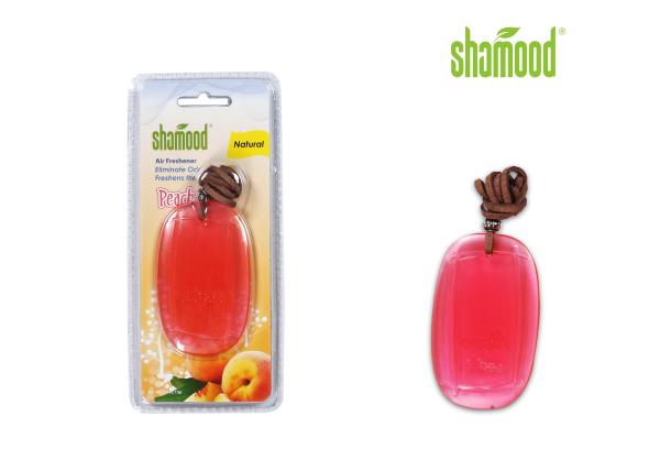 17g Peach Smell Square Shape ODM Hanging Car Diffuser