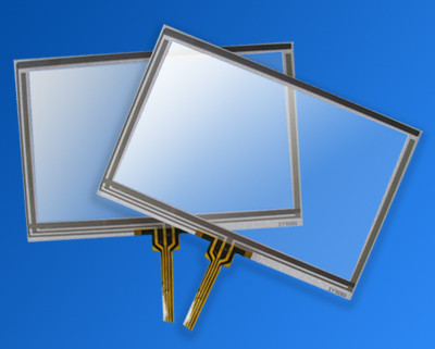 5W RTP 10.4“，12.1”，14.1“ 5Wire resistive  Touch Panel With anti-Glare and USB controller