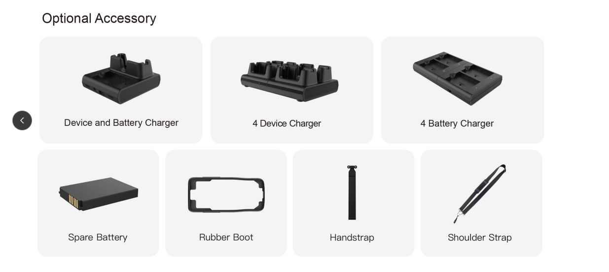 Escáner de códigos de barras robusto de Mobydata M63 Industrial Escáneres de códigos de barras PDA 2d para la venta