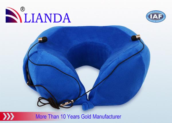 Memory Foam Travel Neck Pillow Creating Maximum Support For Neck Rest 45 Density
