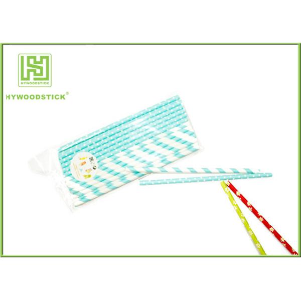 Modern Fashion Party Paper Straws For Drinking Stirrering 10000pcs / Carton