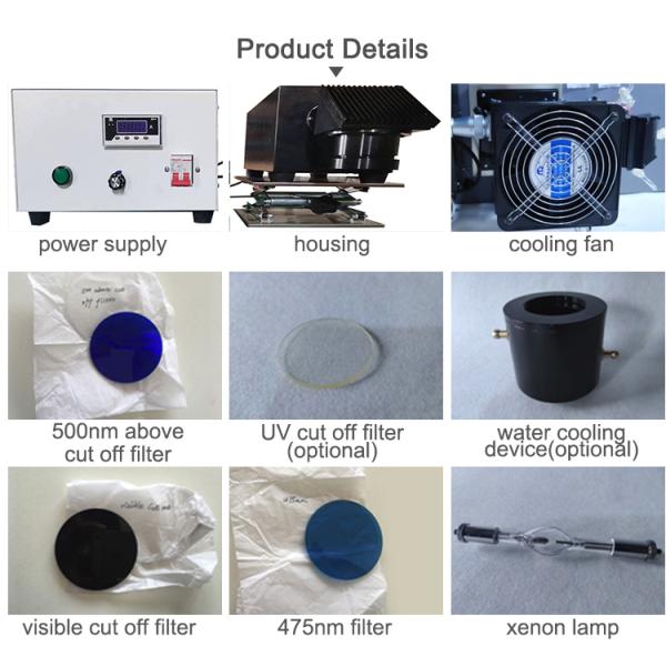 fonte luminosa do xênon da fonte de alimentação da lâmpada de arco do xênon 300W