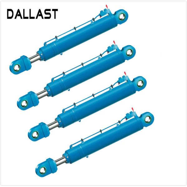 RoHS Agricultural Hydraulic Cylinders -40℃ to 80℃ Available Temperature